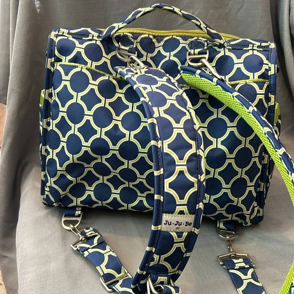 Like new condition, jujube backpack diaper bag